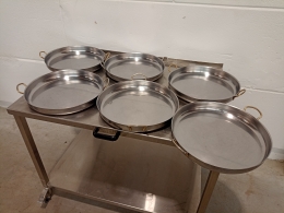 6 s/s dishes (460mm)